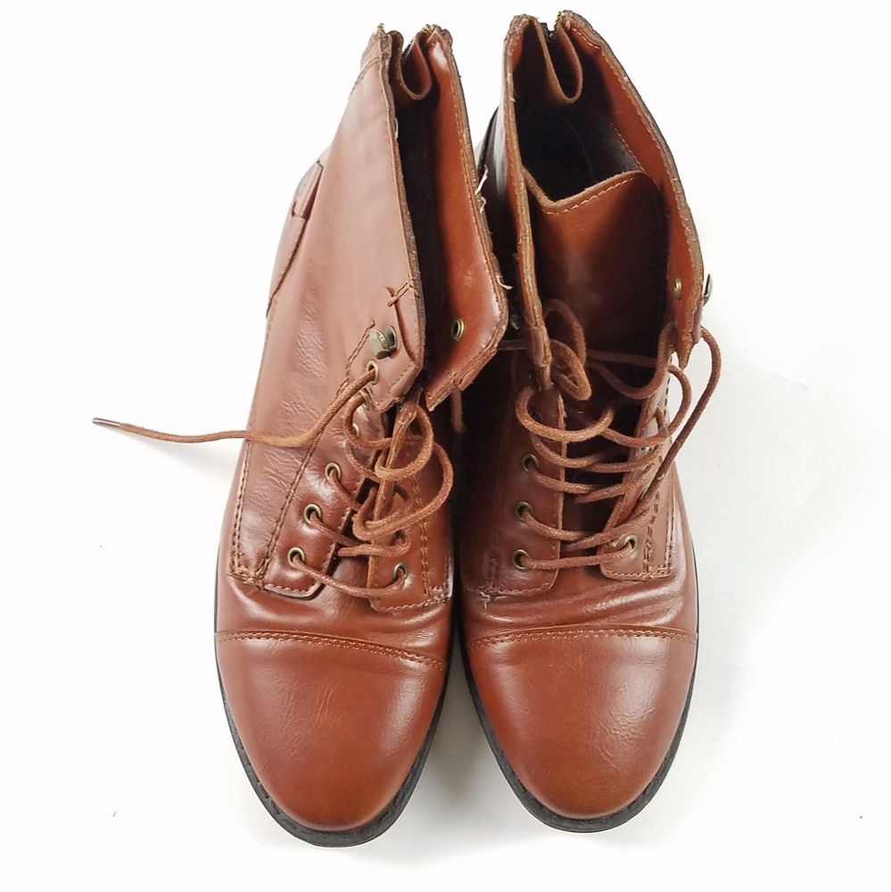 Bass Women's Size 8M Brown Ankle Boots